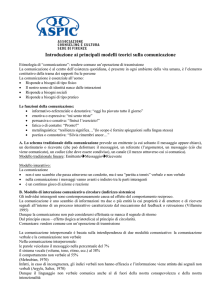 La comunicazione influenza il comportamento