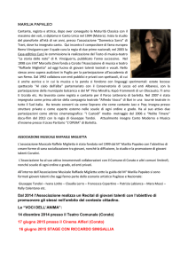 marilia papaleo - Comune di Corato