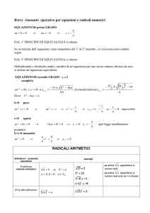radicali aritmetici