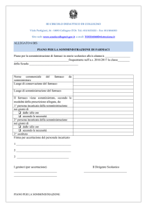 somministrazione farmaci Allegato6bis piano per