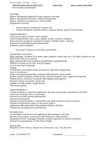Prog 3D - Liceo Scientifico e Classico Statale "G. Peano – S. Pellico