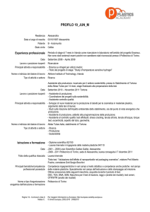 Curriculum Vitae Europass