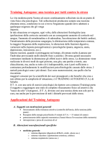 Training Autogeno 4 bis