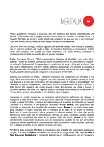 Anche quest`anno Meritalia si presenta alla 53° edizione del Salone