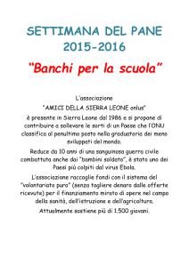 Presentazione Settimana del pane - Istituto Comprensivo S.Ilario d