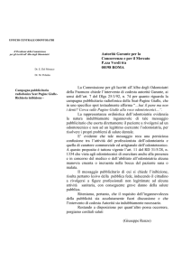 Odontoiatri: due lettere di Renzo per la difesa della