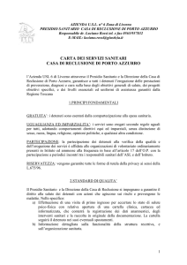 carta servizi sanitari carcere portoazzurro