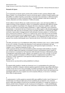 Politica monetaria e politica fiscale