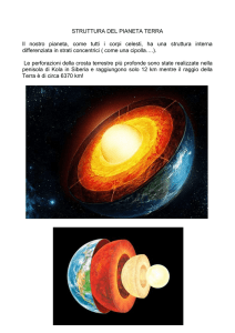 Struttura Terra - I.C. Ferrari Pontremoli