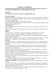 Mangiare sano - Farmacia Cipriani di Alfio Dr. Cipriani