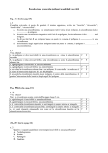 Esercitazione geometria (circonferenza)