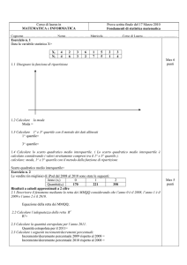 Corso di laurea in MATEMATICA