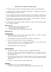 Obiettivi e cronologia