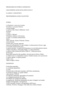 storia e geografia - Liceo Pertini Ladispoli