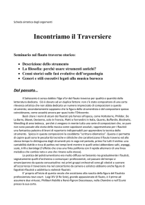 Scheda degli argomenti