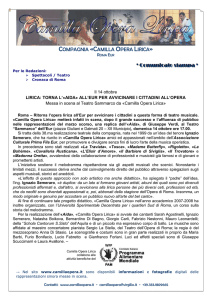 Comunicato stampa