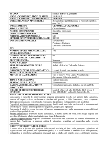 facoltà - UNIPA-Offerta Formativa