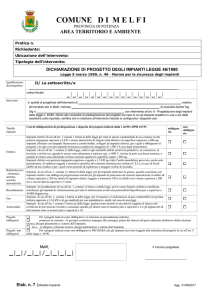 Macro Carrier - Comune di Melfi