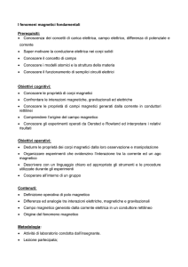 I fenomeni magnetici fondamentali