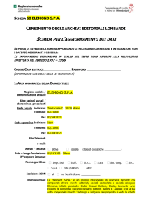 elemond s.p.a. - Fondazione Arnoldo e Alberto Mondadori