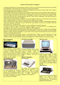 La produzione industriale dei circuiti integrati a partire dal 1961