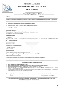 Richiesta importazione farmaco estero