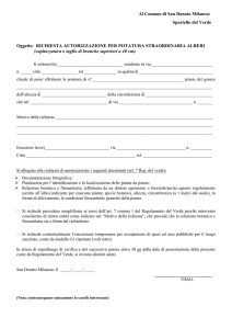 modello-potature - Comune di San Donato Milanese