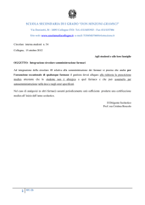 SCUOLA SECONDARIA DI I GRADO “DON MINZONI