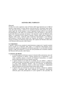 L`AGENZIA DEL FARMACO