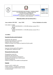 Petrini - Liceo Daniele Crespi