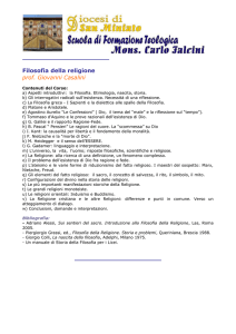 Filosofia della religione