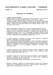 LICEO SCIENTIFICO “CLAUDIO CAVALLERI”