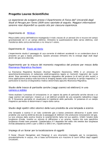 Progetto Lauree Scientifiche - Dipartimento di Fisica e Geologia