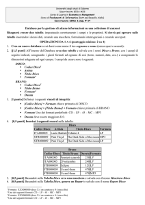 DB Musica (SQL)