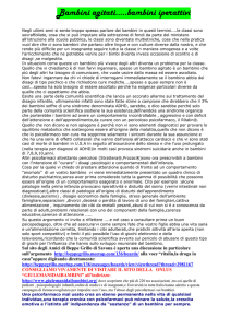 Bambini agitati
