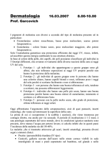 Dermatologia 16.03.2007 8.00-10.00 - Digilander