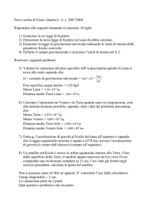 Prova scritta di Fisica