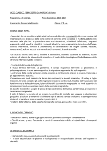 il mondo del carbonio - Liceo Classico e delle Scienze Umane