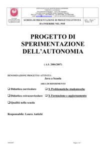 Java a Scuola