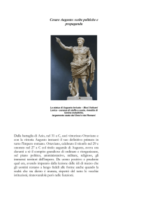Cesare Augusto: scelte politiche e propaganda La statua di Augusto
