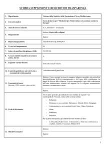 LUMSA - FACOLTÀ DI GIURISPRUDENZA