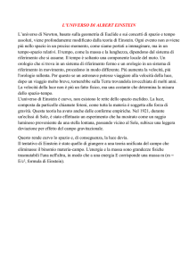 l`universo di albert einstein