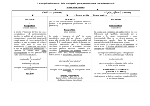 Il fine della storia, per la storiografia greca, può essere così