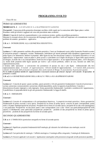PROGRAMMAZIONE ANNUALE DELL`INSEGNANTE