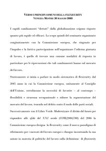 Relazione del Presidente Sergio Trevisanato