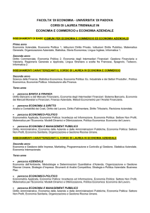 corsi di laurea - Confindustria Vicenza