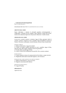 Laboratorio di elettromagnetismo
