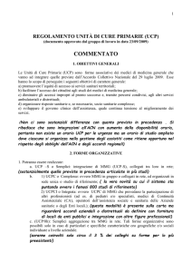 Regolamento UCP