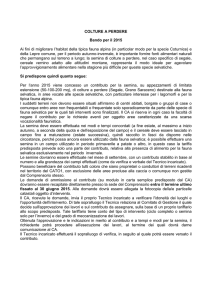 regolamentazione colture a perdere