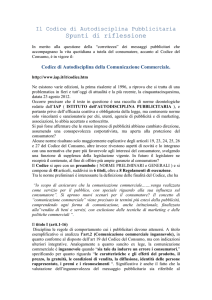 Il Codice di Autodisciplina Pubblicitaria